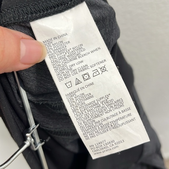 Prana Summit Capri Pant Crop size Small Charcoal Grey‎ - Picture 6 of 12